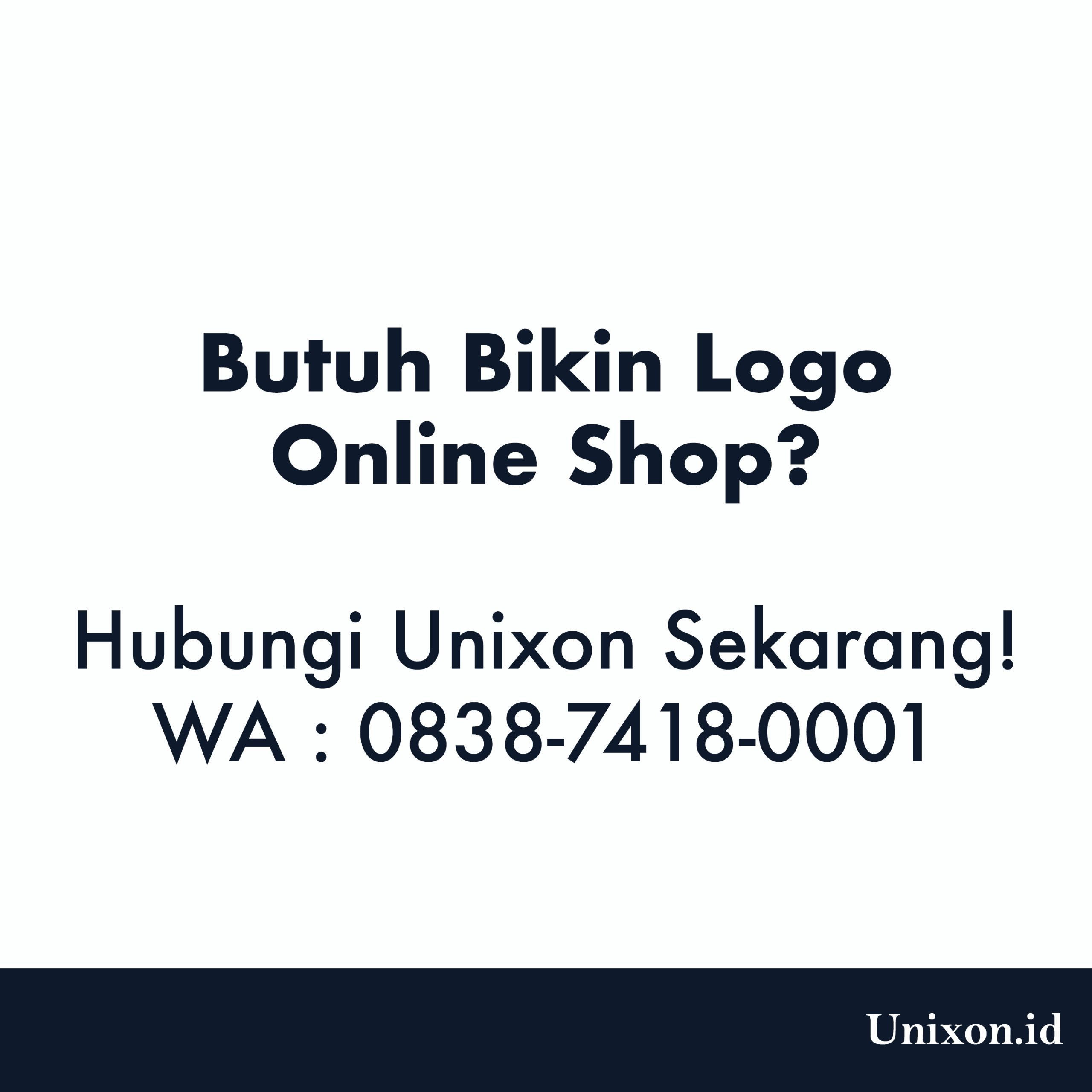 bikin logo online shop