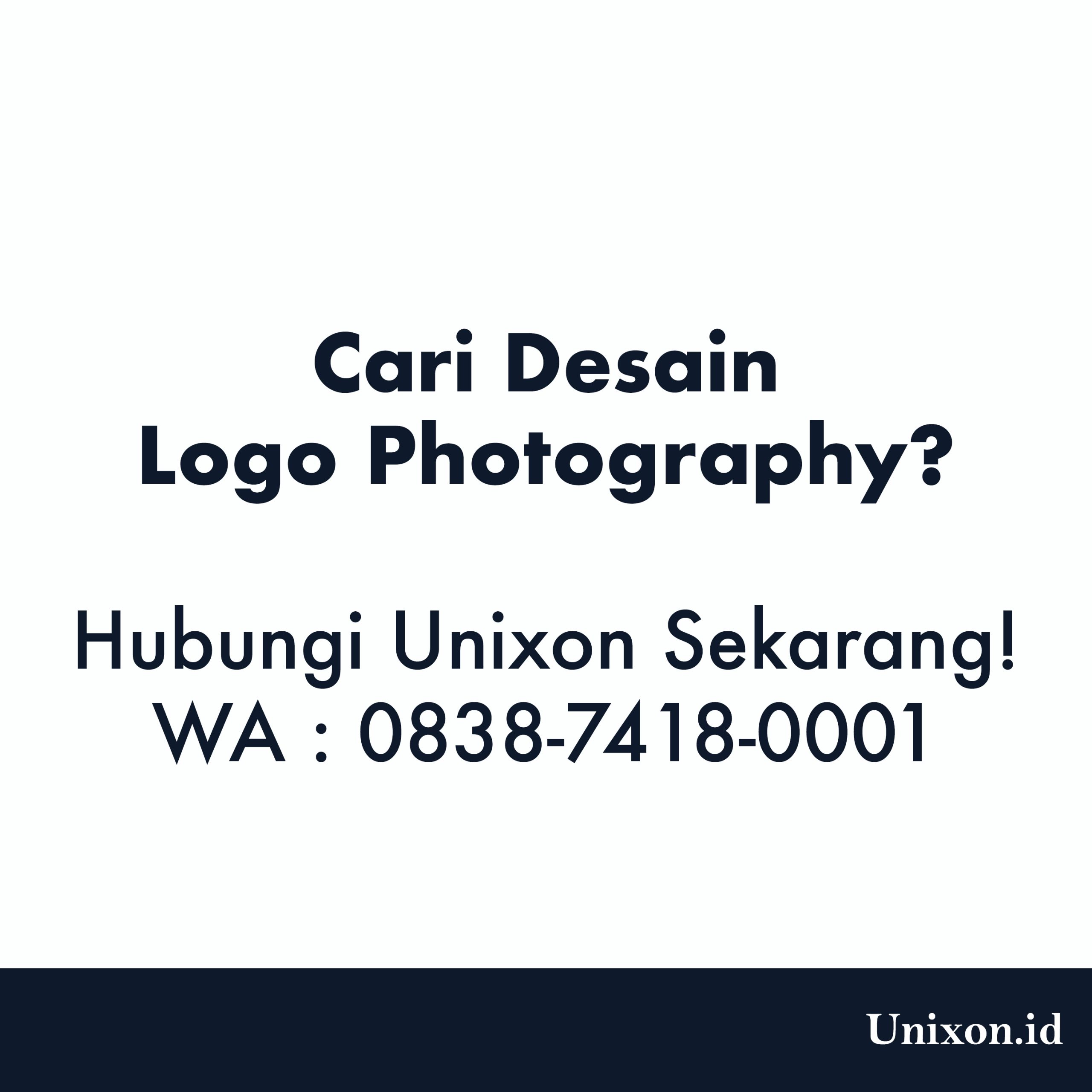 Desain Logo Photography